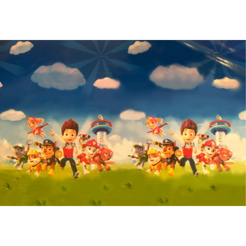 Скатертина дитяча поліетиленова "Щенячий патруль"