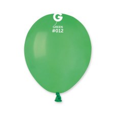 Повітряні кулі пастель зелений 5" (13 см) Gemar