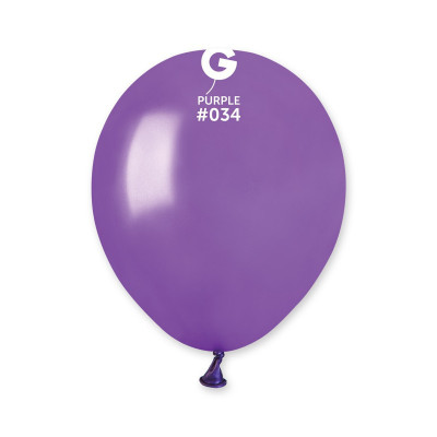Воздушные шары фиолетовый металлик 5" (13 см) Gemar