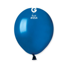 Повітряні кулі синій металік 5" (13 см) Gemar