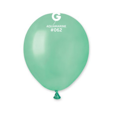 Повітряні кулі аквамарин металік 5" (13 см) Gemar