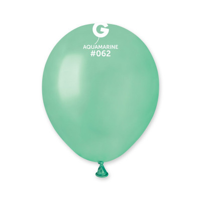 Повітряні кулі аквамарин металік 5" (13 см) Gemar