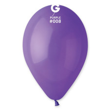 Повітряні кульки пастель фіолетовий 10" (25 см) Gemar