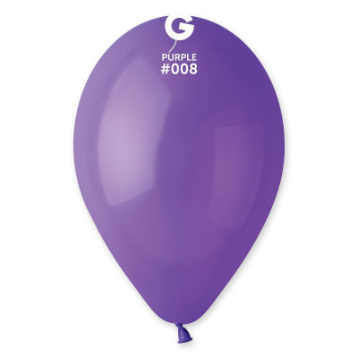 Воздушный шар пастель фиолетовый 12" (30 см) Gemar