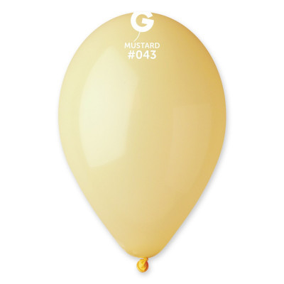 Воздушный шар пастель мустард 12" (30 см) Gemar