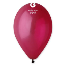 Повітряна куля пастель бургунд 12" (30 см) Gemar