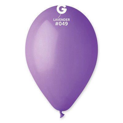 Повітряна куля пастель бузковий 12" (30 см) Gemar