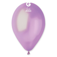 Латексні кулі металік бузковий 10" (25 см) Gemar
