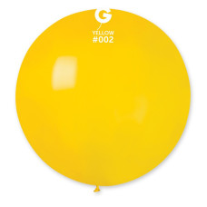 Куля сюрприз пастель жовтий 31" (80 см) Gemar