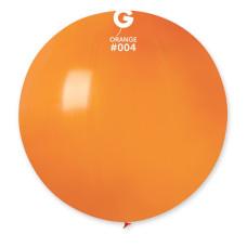 Куля сюрприз пастель помаранчевий  31" (80 см) Gemar
