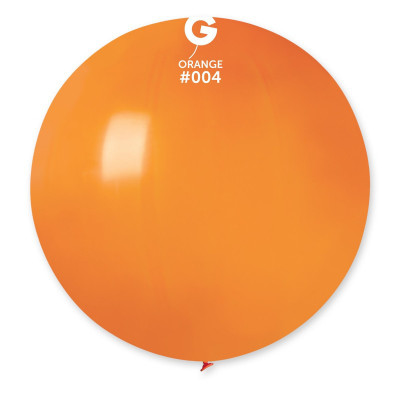 Куля сюрприз пастель помаранчевий  31" (80 см) Gemar