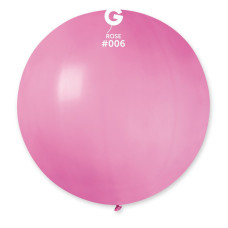 Куля сюрприз пастель рожевий 31" (80 см) Gemar