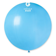 Куля сюрприз пастель блакитний 31" (80 см) Gemar
