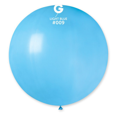 Куля сюрприз пастель блакитний 31" (80 см) Gemar