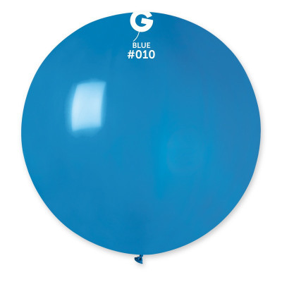 Шар сюрприз пастель синий 31" (80 см) Gemar