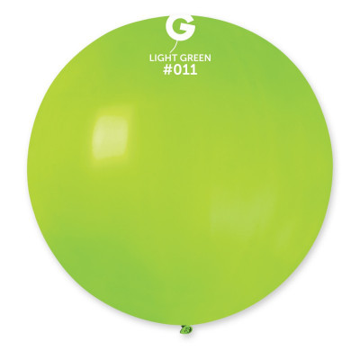 Шар сюрприз пастель салатовый 31" (80 см) Gemar