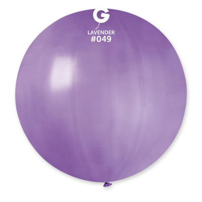 Куля гігант пастель бузковий 31" (80 см) Gemar