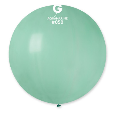 Шар гигант пастель аквамарин 31" (80 см) Gemar