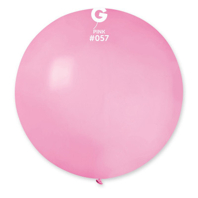Куля гігант пастель рожевий 31" (80 см) Gemar