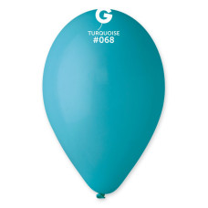 Повітряні кулі пастель бірюзовий 10" (25 см) Gemar