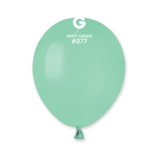 Повітряні кульки пастель м'ятний 5" (13 см) Gemar