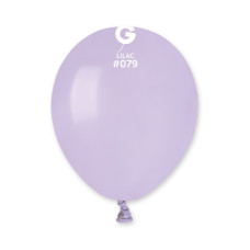 Повітряні кульки пастель ніжно бузковий 5" (13 см) Gemar