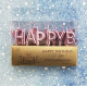Свечи буквы "Happy Birthday" розовое золото