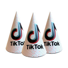 Ковпаки святкові, маленькі "Тик Ток", 20 шт./пач.