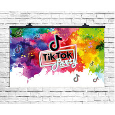 Плакат для свята Тік Ток-3, 75х120 см