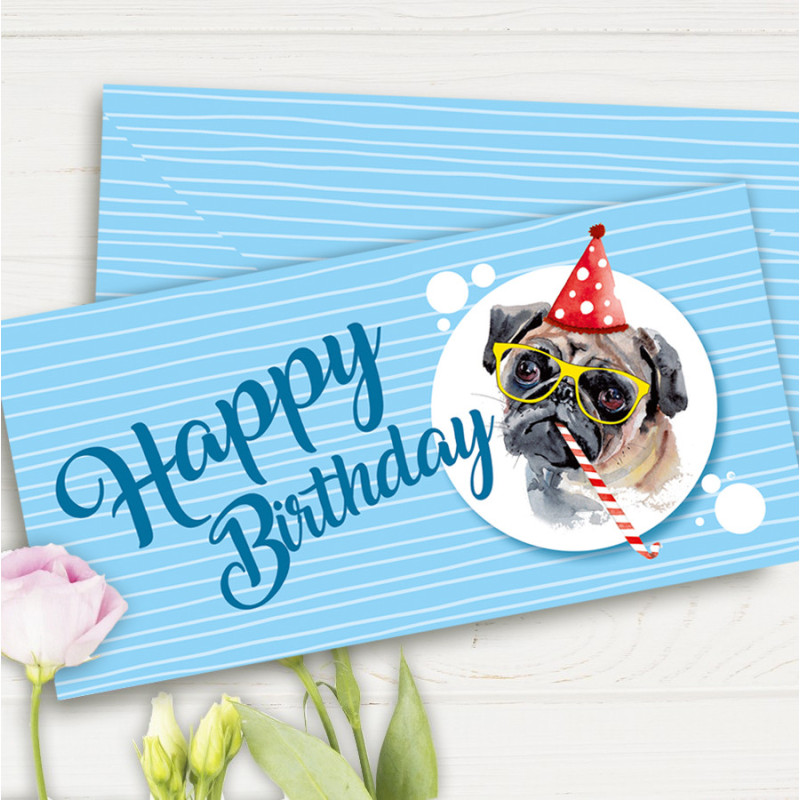 Конверт для грошей "Happy Birthday"