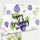 Конверт для грошей "Happy Birthday to you"