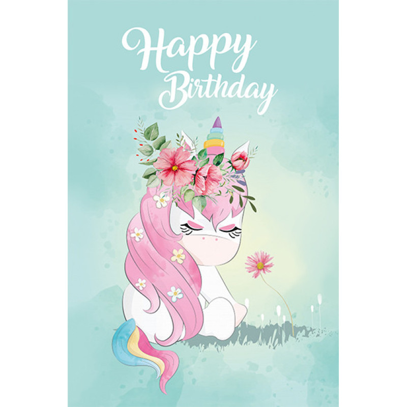 Поздовлива листівка Happy Birthday