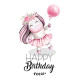 Поздовлива листівка Happy Birthday