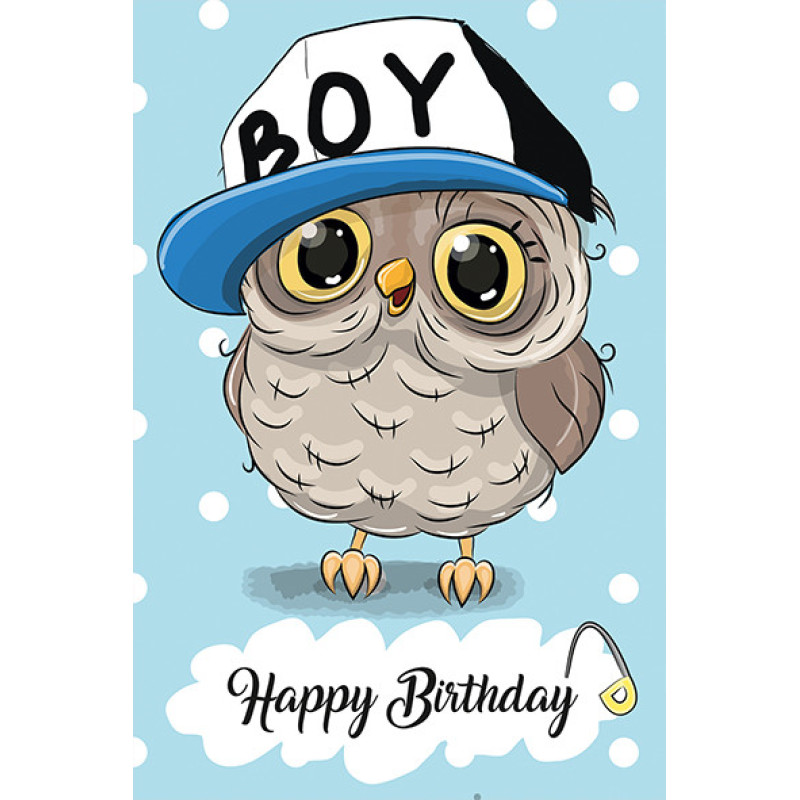 Поздоблива листівка Happy Birthday Boy