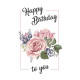 Поздовлива листівка Happy Birthday