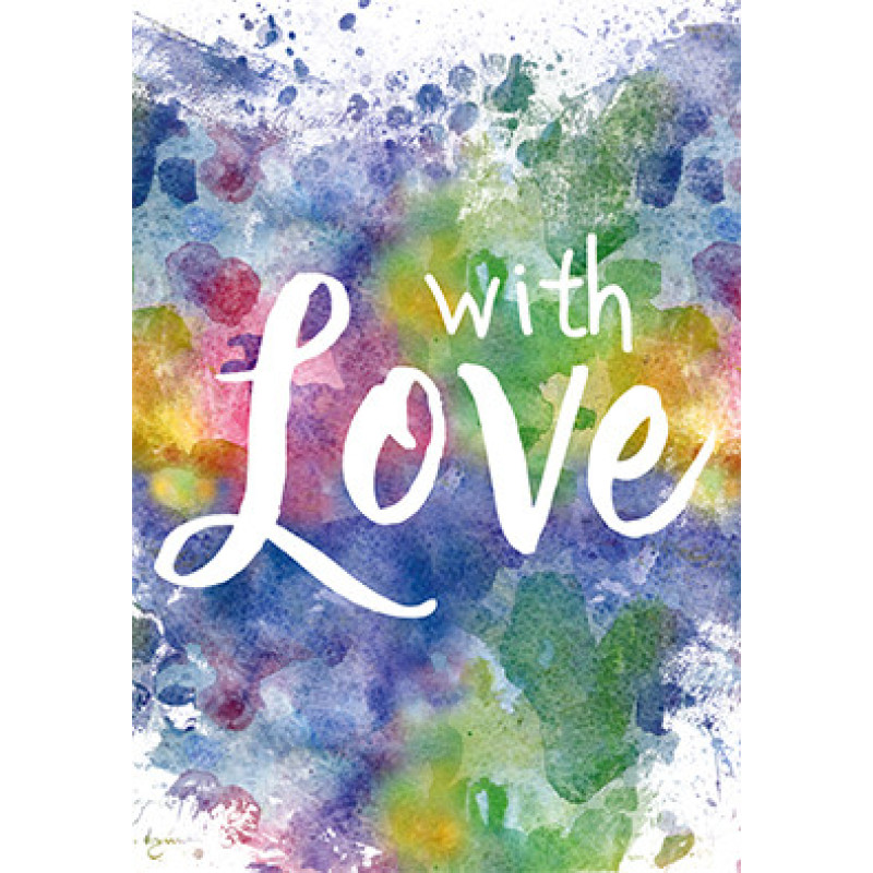 Міні листівки "With Love" (10 штук)