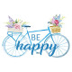 Міні листівки "Be Happy" (10 штук)