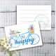 Міні листівки "Be Happy" (10 штук)