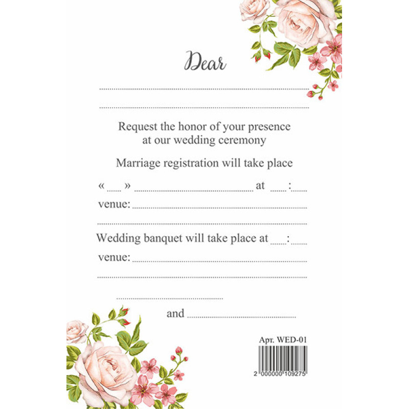 Wedding Invitation