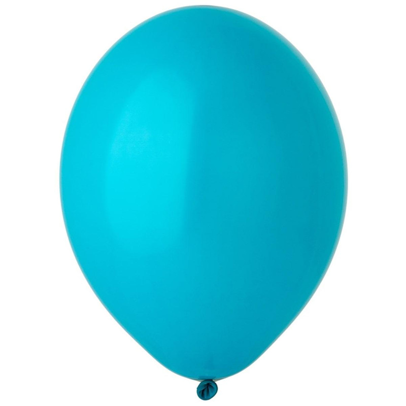 Воздушные шары 10,5" пастель бирюзовый 50 шт Belbal (Бельгия)