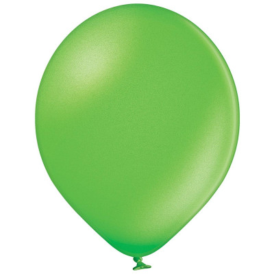 Воздушные шары 12" (30 см) металлик зелёный 50 шт Belbal (Бельгия)