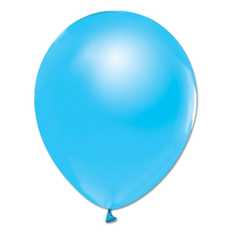 Воздушные шары голубые 10" (25 см) Balonevi