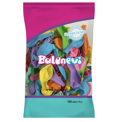 Воздушные шары ассорти 10" (25 см) Balonevi