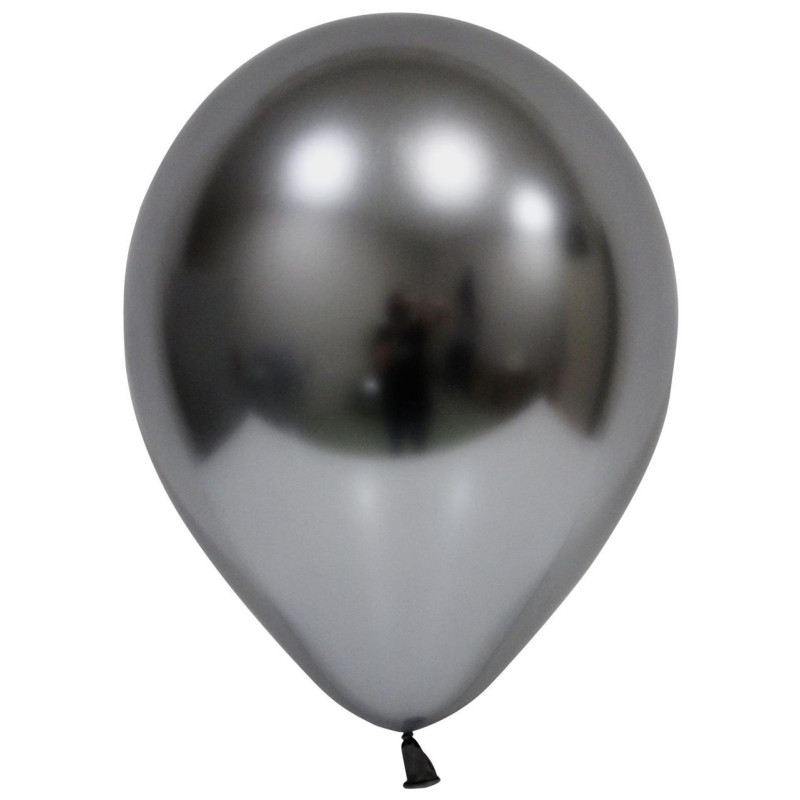 Кулі повітряні хром графіт 12" (50 шт/уп) Balonevi