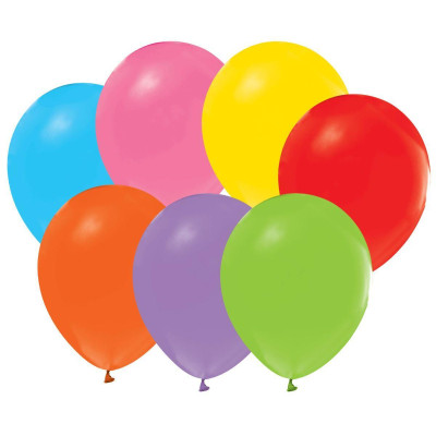 Повітряні кулі пастель асорті 12" (30 см) Balonevi