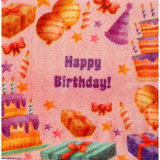Серветки сервірувальні дитячі "Happy Birthday"