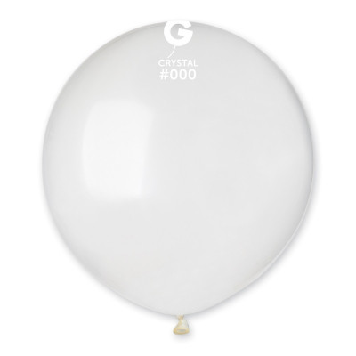 Повітряна куля кристал прозора 19" (48 см) Gemar