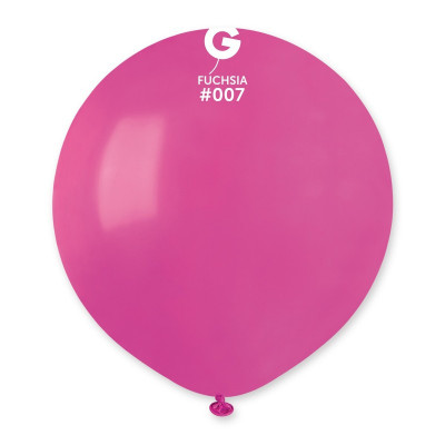 Воздушный шар пастель фуксия 19" (48 см) Gemar