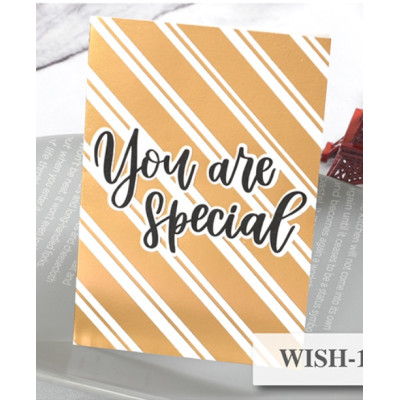 Міні листівка з тисненням "You are special" 9,5х14 см