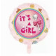 Куля фольгована кругла It's a Girl (Китай)